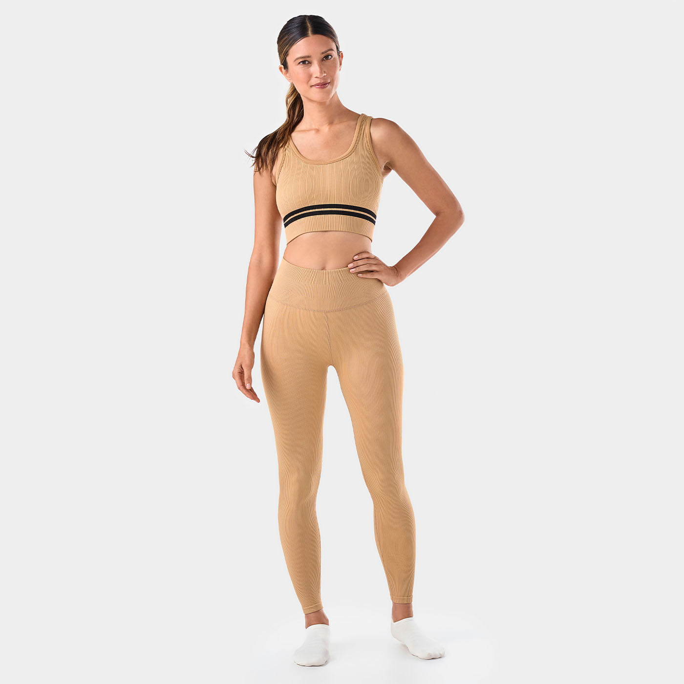 Seamless 7/8 Rib Leggings | Bottoms > Leggings | Tavi – Tavi Active