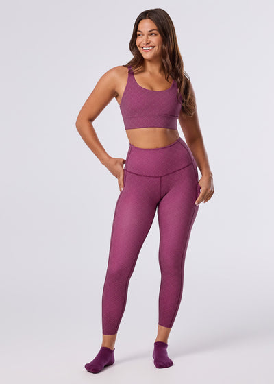 TaviSculpt® High Waisted Pocket 7/8 Leggings | Bottoms > Leggings | Tavi – Tavi Active