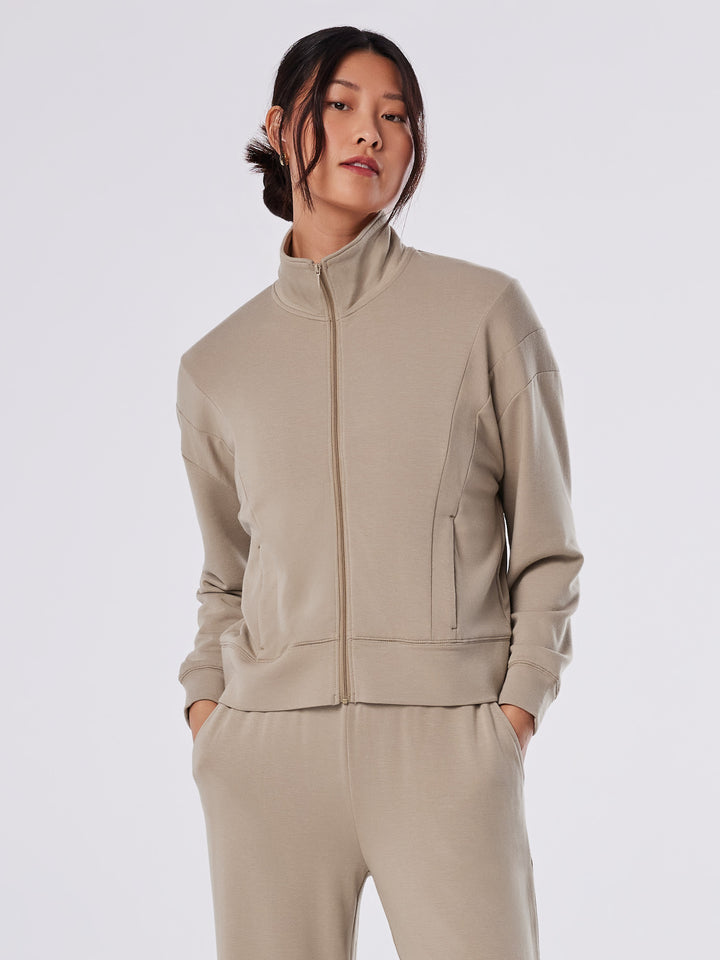 TaviLuxe® Cozy Paneled Full Zip | Tops > Jackets | Tavi – Tavi Active