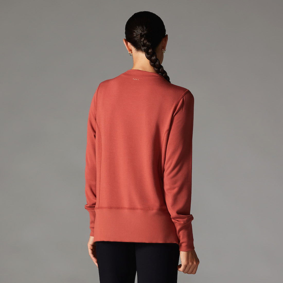 Cozy Funnel Neck Sweatshirt | Tops > Sweaters & Hoodies | Tavi – Tavi Active
