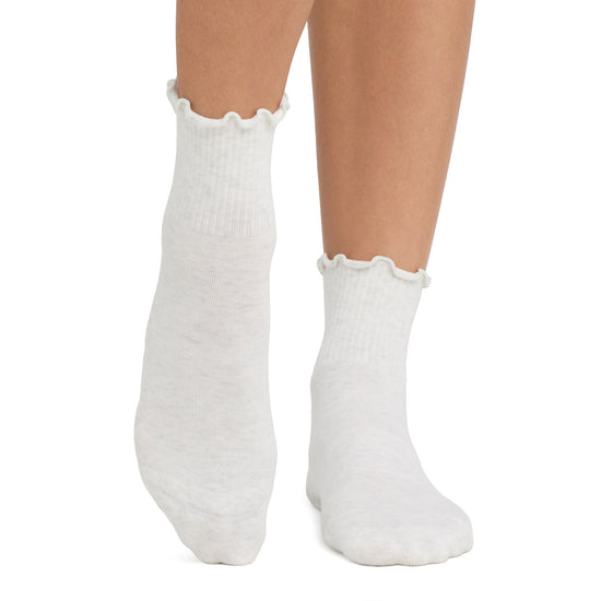 Aria Ruffle Grip Socks | Socks > Grip | Tavi – Tavi Active