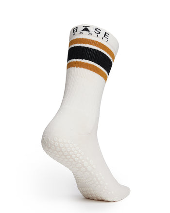 Base33 Crew Grip Socks | Socks > Grip | Base33 – ToeSox | Tavi | Vooray