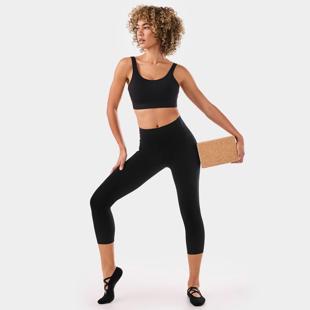 High Waisted Crop Leggings | Bottoms > Leggings | Tavi – Tavi Active