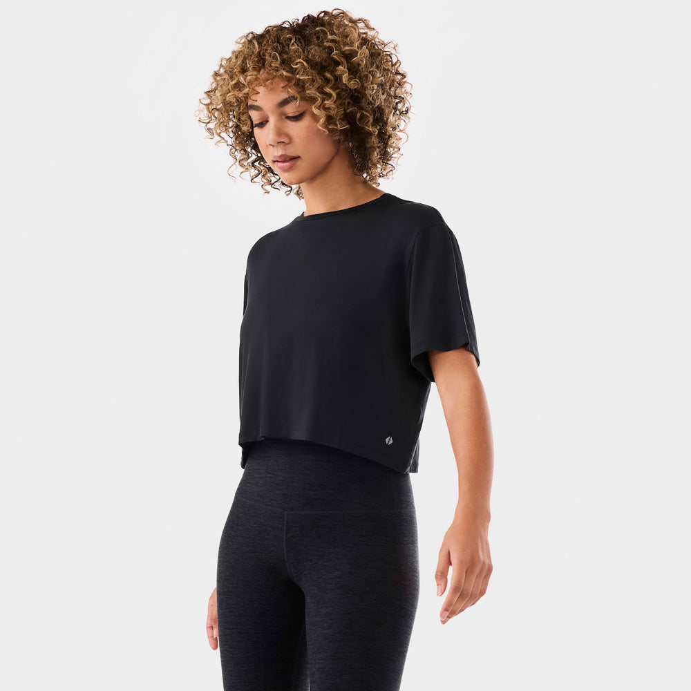 Crop Tee | Tops > Short Sleeve | Tavi – Tavi Active