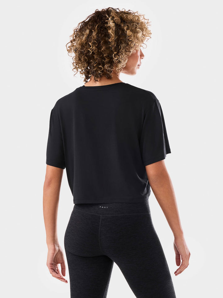 TaviLuxe® Crop Tee | Tops > Short Sleeve | Tavi – Tavi Active