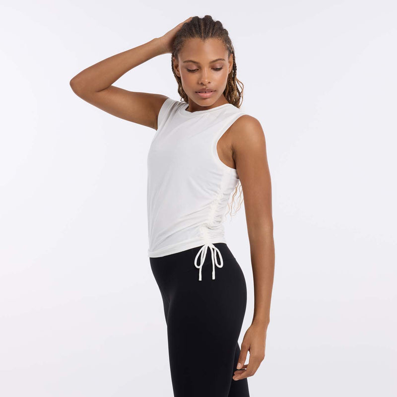 TaviLuxe® Crop Side Tie Tank | Tops > Tanks | Tavi – Tavi Active