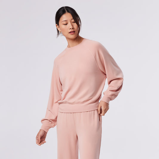 TaviLuxe® Ease Crew Sweatshirt | Tops > Sweaters & Hoodies | Tavi – Tavi Active