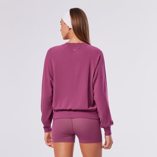 TaviLuxe® Ease Crew Sweatshirt | Tops > Sweaters & Hoodies | Tavi – Tavi Active