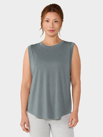 TaviLuxe® High Neck Muscle Tank | Tops > Tanks | Tavi – Tavi Active