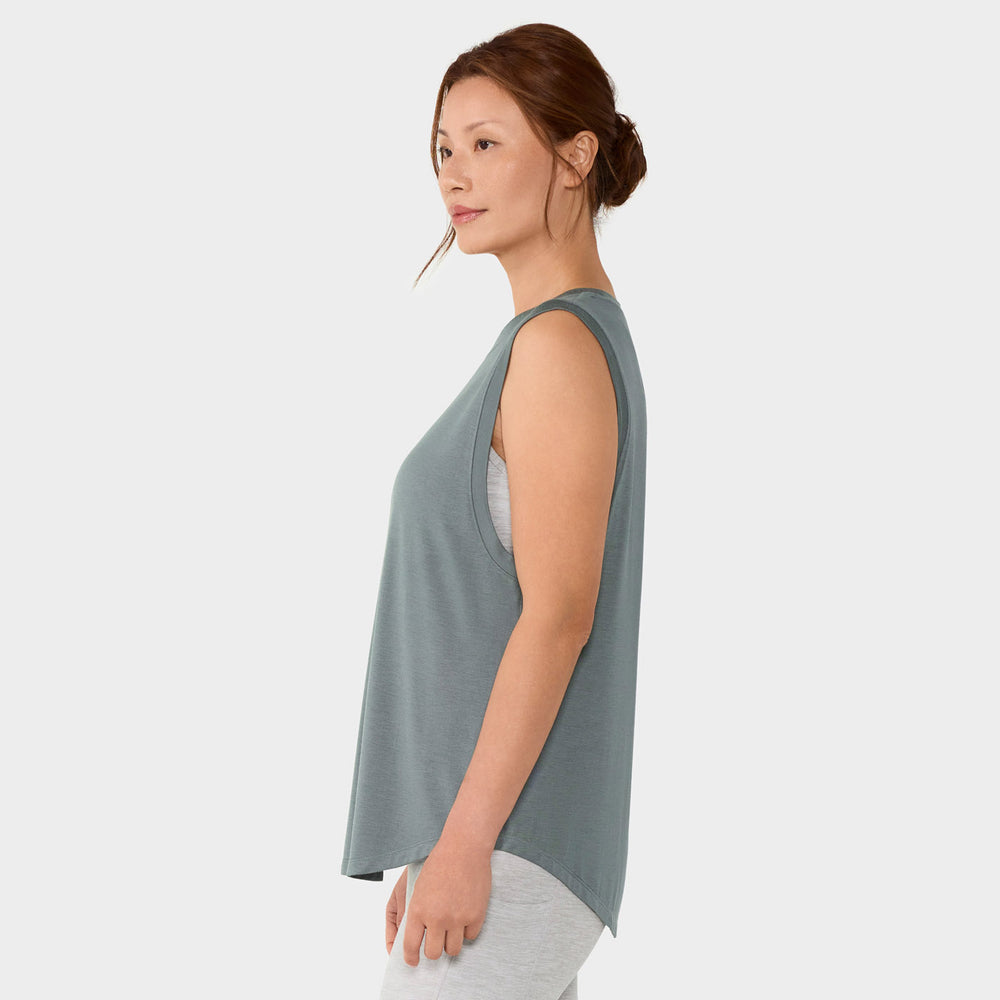 TaviLuxe® High Neck Muscle Tank | Tops > Tanks | Tavi – Tavi Active