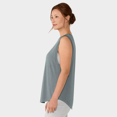 TaviLuxe® High Neck Muscle Tank | Tops > Tanks | Tavi – Tavi Active
