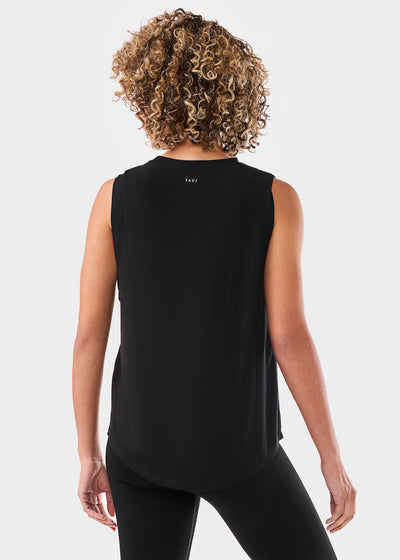 TaviLuxe® High Neck Muscle Tank | Tops > Tanks | Tavi – Tavi Active