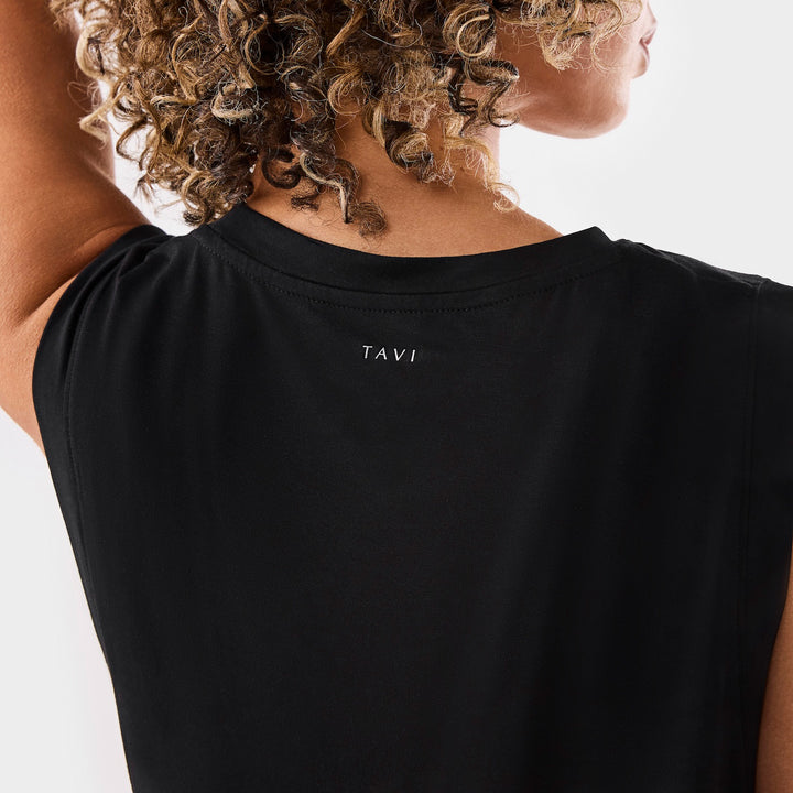 TaviLuxe® High Neck Muscle Tank | Tops > Tanks | Tavi – ToeSox | Tavi | Vooray