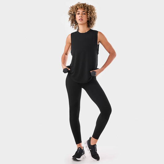 TaviLuxe® High Neck Muscle Tank | Tops > Tanks | Tavi – Tavi Active