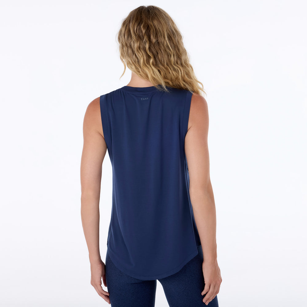 TaviLuxe® High Neck Muscle Tank | Tops > Tanks | Tavi – Tavi Active