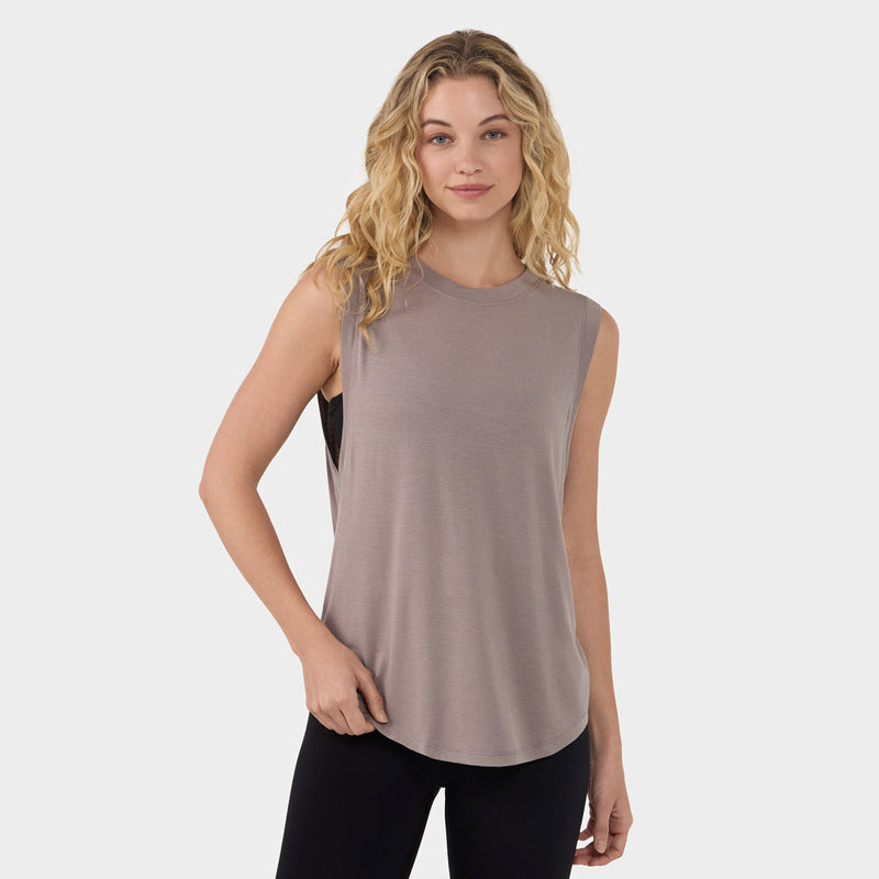 TaviLuxe® High Neck Muscle Tank | Tops > Tanks | Tavi – Tavi Active