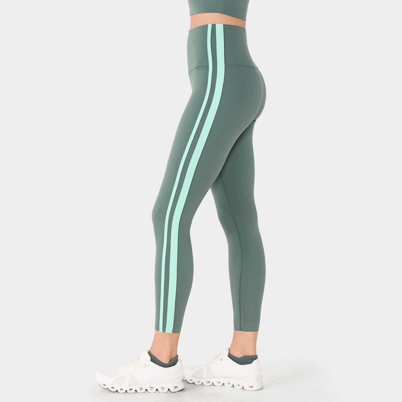 TaviSculpt® High Waisted 7/8 Stripe Leggings | Bottoms > Leggings | Tavi – Tavi Active