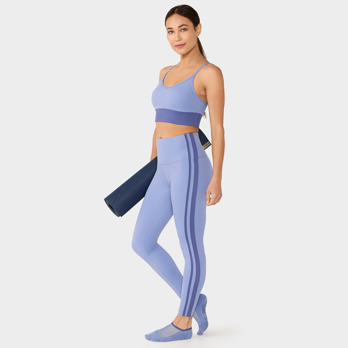 TaviSculpt® High Waisted 7/8 Stripe Leggings | Bottoms > Leggings | Tavi – Tavi Active