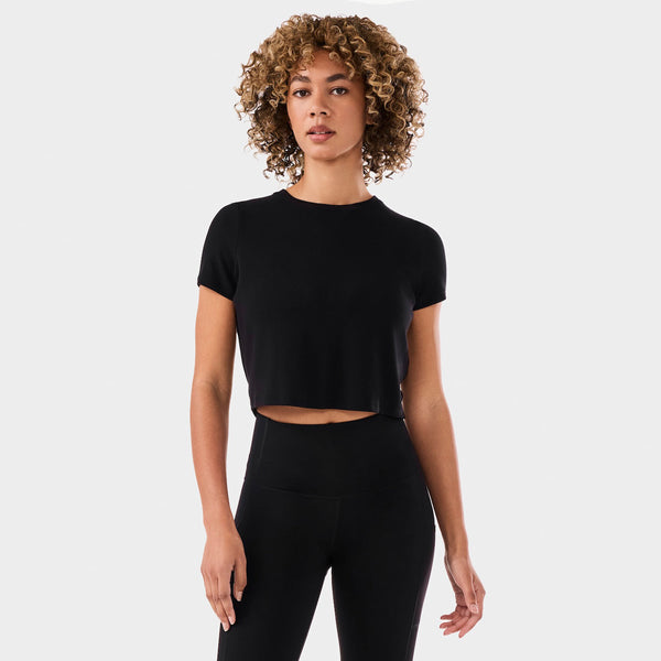Ribbed Tee | Tops > Short Sleeve | Tavi – Tavi Active