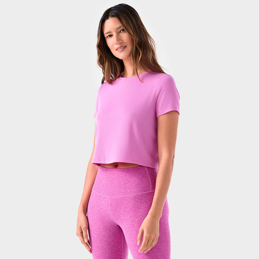 Ribbed Tee | Tops > Short Sleeve | Tavi – Tavi Active