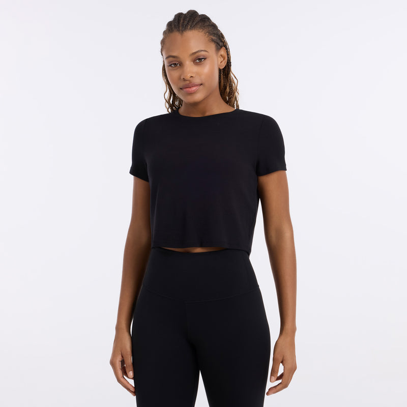 Ribbed Tee | Tops > Short Sleeve | Tavi – Tavi Active