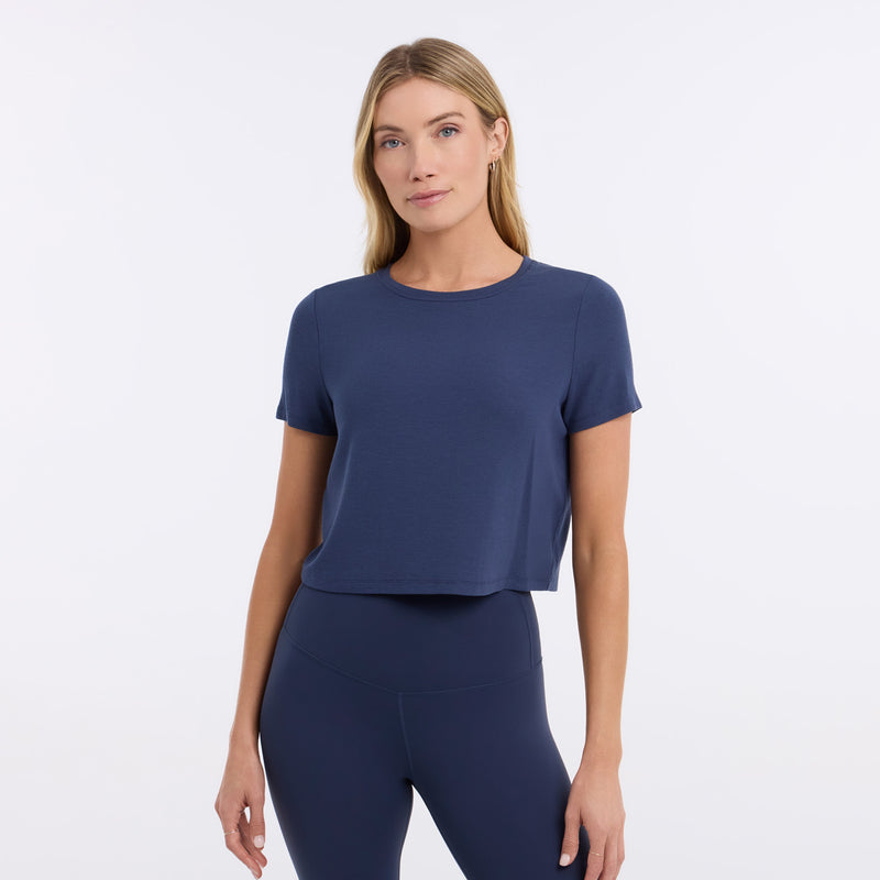 Ribbed Tee | Tops > Short Sleeve | Tavi – Tavi Active
