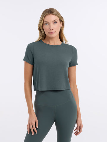 Ribbed Tee | Tops > Short Sleeve | Tavi – Tavi Active