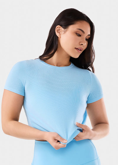 Ribbed Tee | Tops > Short Sleeve | Tavi – Tavi Active