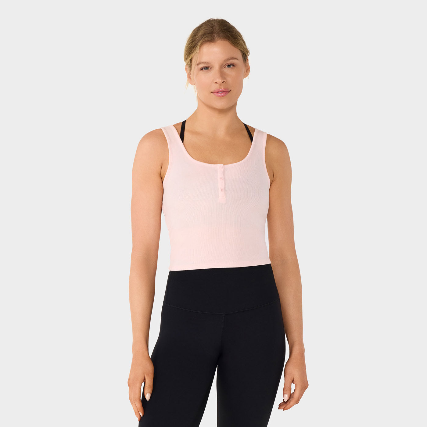 Fitted Henley Tank | Tops > Tanks | Tavi – Tavi Active
