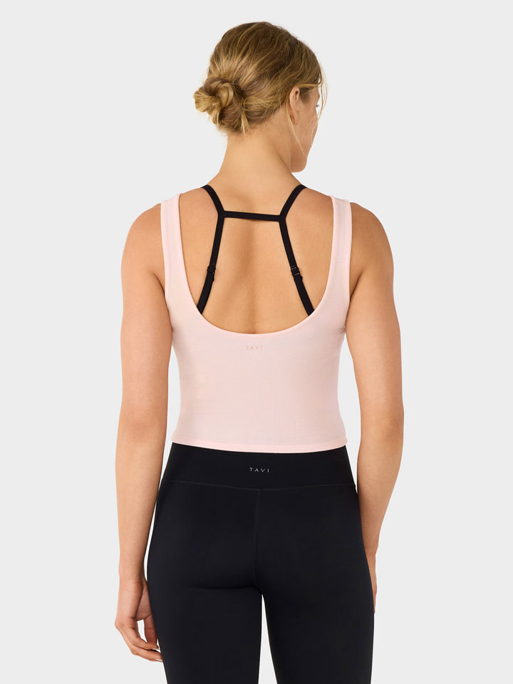 Fitted Henley Tank | Tops > Tanks | Tavi – Tavi Active