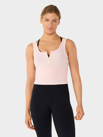 Fitted Henley Tank | Tops > Tanks | Tavi – Tavi Active