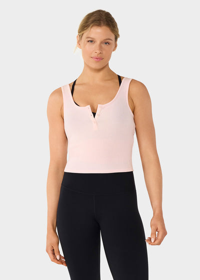 Fitted Henley Tank | Tops > Tanks | Tavi – Tavi Active
