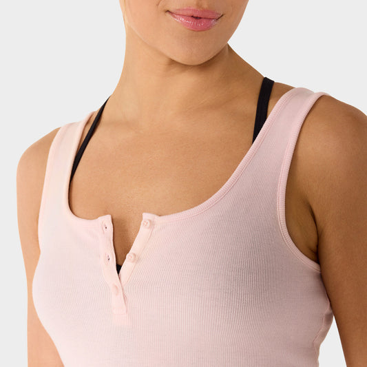 Fitted Henley Tank | Tops > Tanks | Tavi – Tavi Active