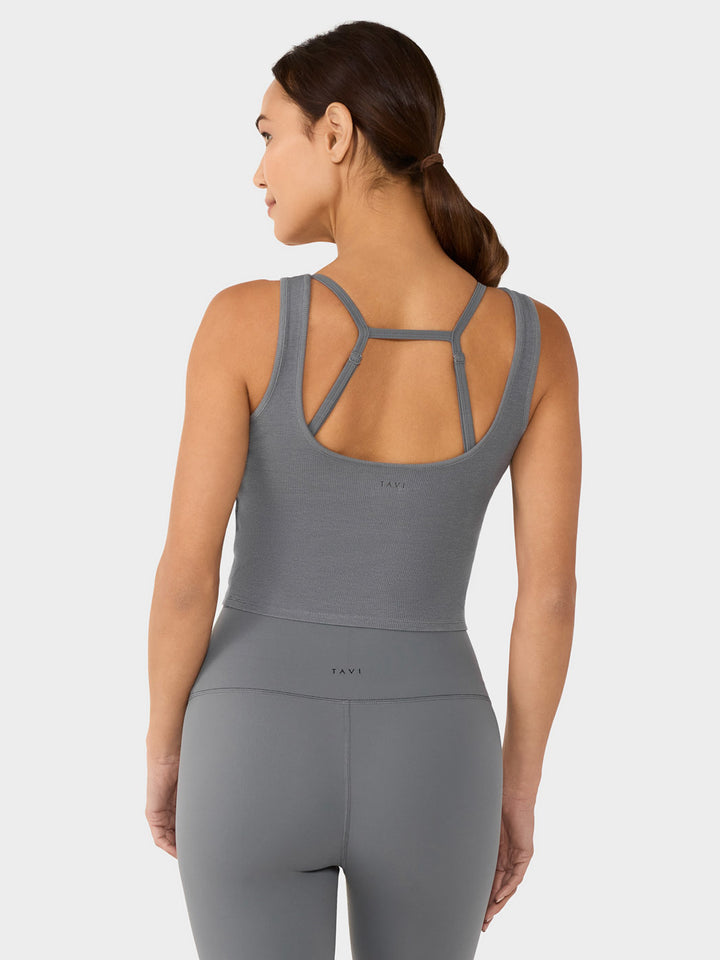 Fitted Henley Tank | Tops > Tanks | Tavi – Tavi Active