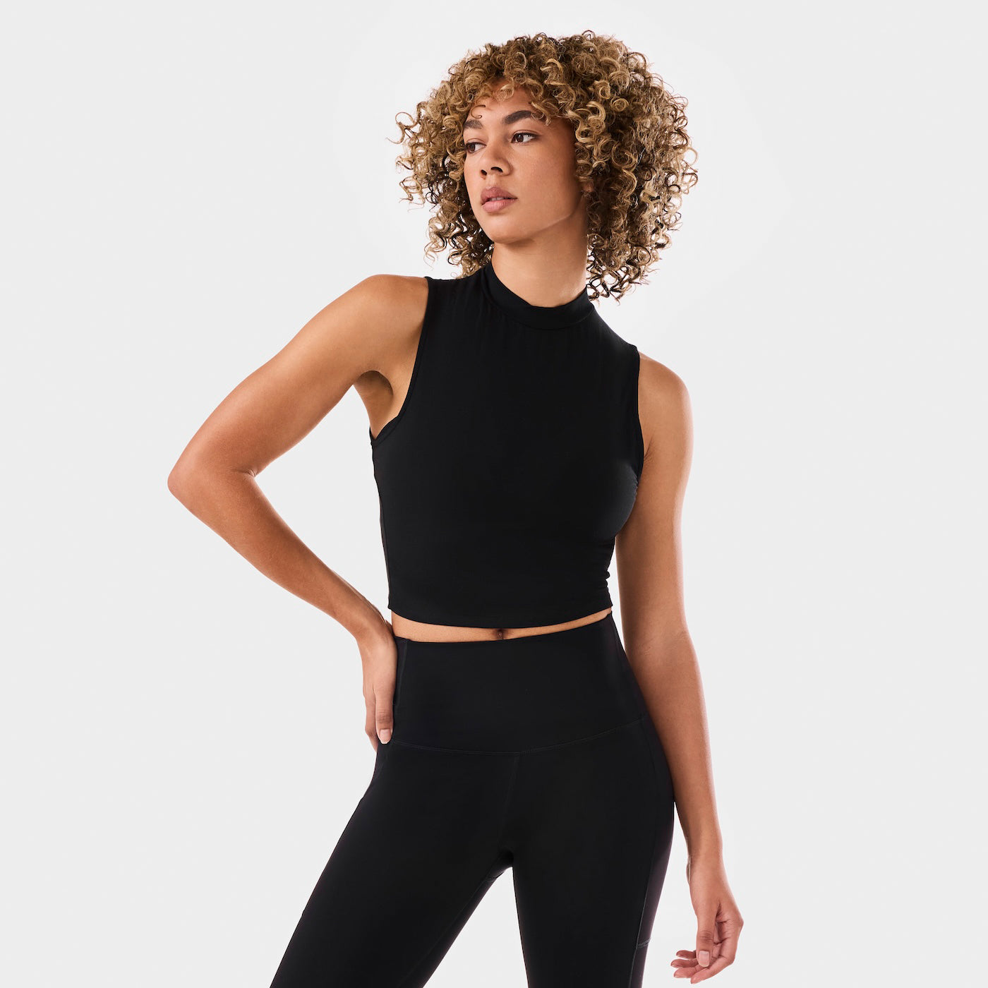 Group TaviLuxe® Mock Neck Tank