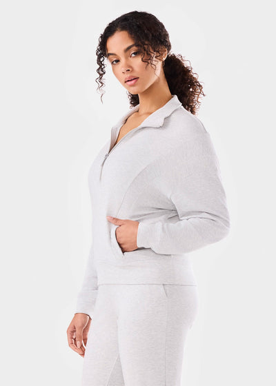 TaviLuxe® 3/4 Zip Cozy Fleece Pullover | Tops > Sweaters & Hoodies | Tavi – Tavi Active