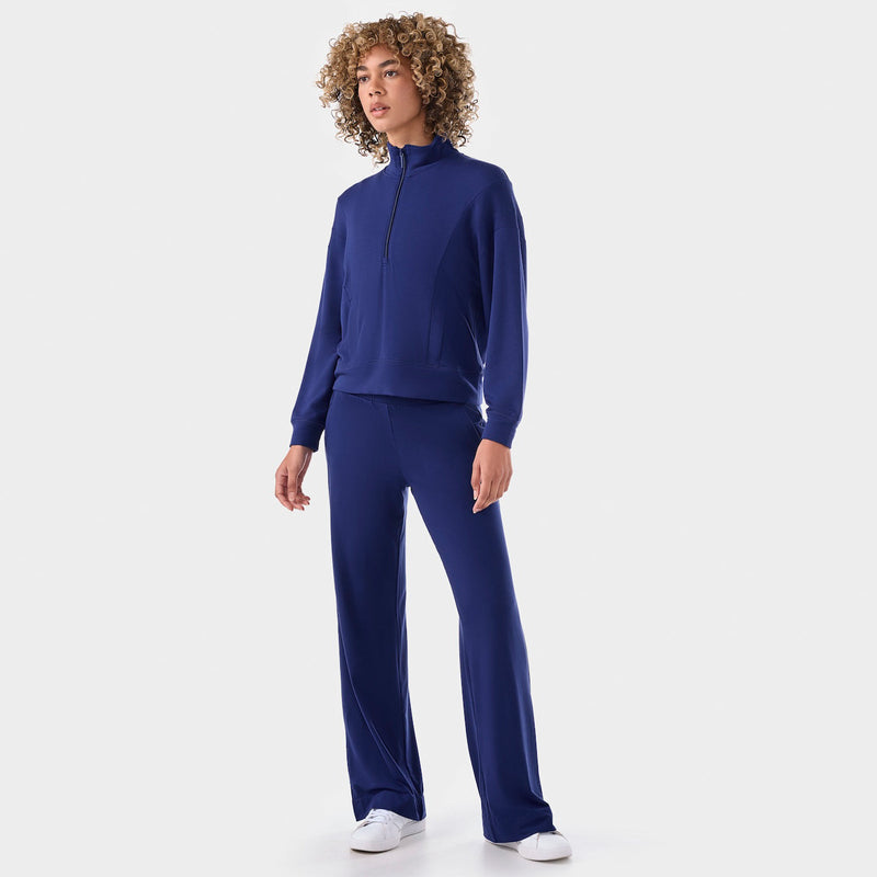 TaviLuxe® 3/4 Zip Cozy Fleece Pullover | Tops > Sweaters & Hoodies | Tavi – Tavi Active
