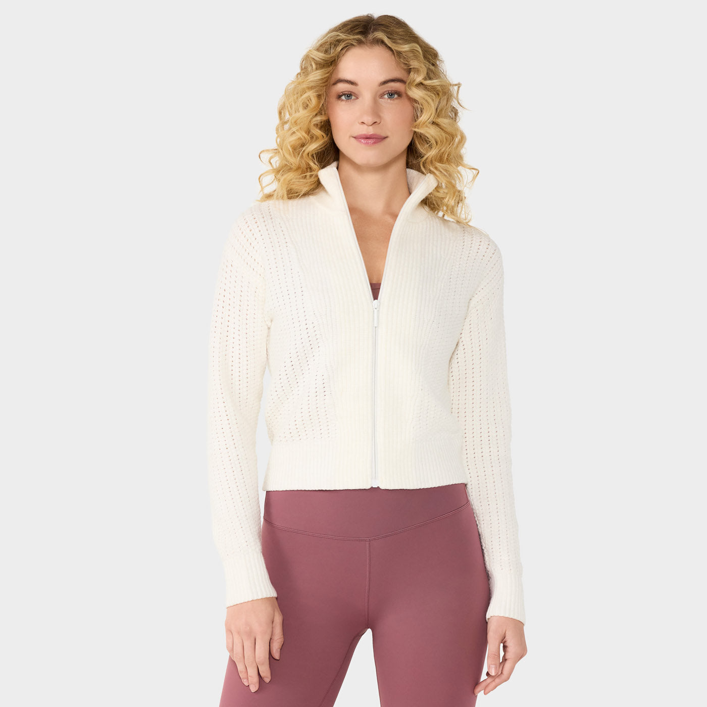 Alpine Full Zip Sweater Jacket | Tops > Sweaters & Hoodies | Tavi – Tavi Active