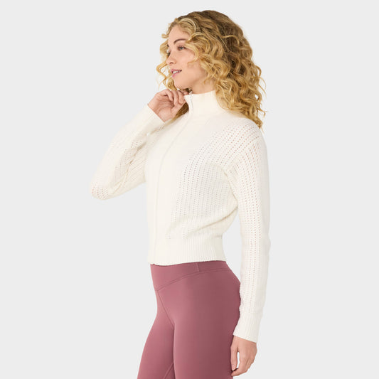 Alpine Full Zip Sweater Jacket | Tops > Sweaters & Hoodies | Tavi – Tavi Active