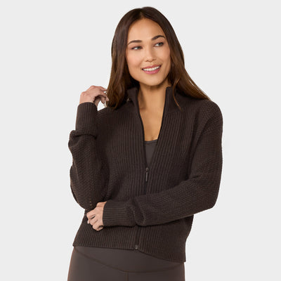 Alpine Full Zip Sweater Jacket | Tops > Sweaters & Hoodies | Tavi – Tavi Active