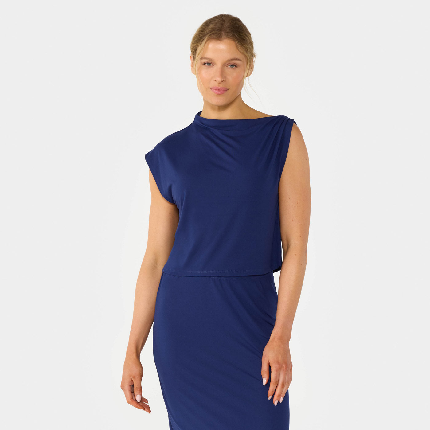 group tavi softtec asymmetrical tee