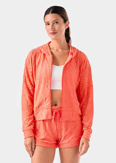 Palm Terry Zip Hoodie | Tops > Sweaters & Hoodies | Tavi – Tavi Active