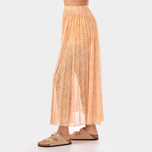 Pleated Active Coverup Skirt | Bottoms>skirt | Tavi – Tavi Active