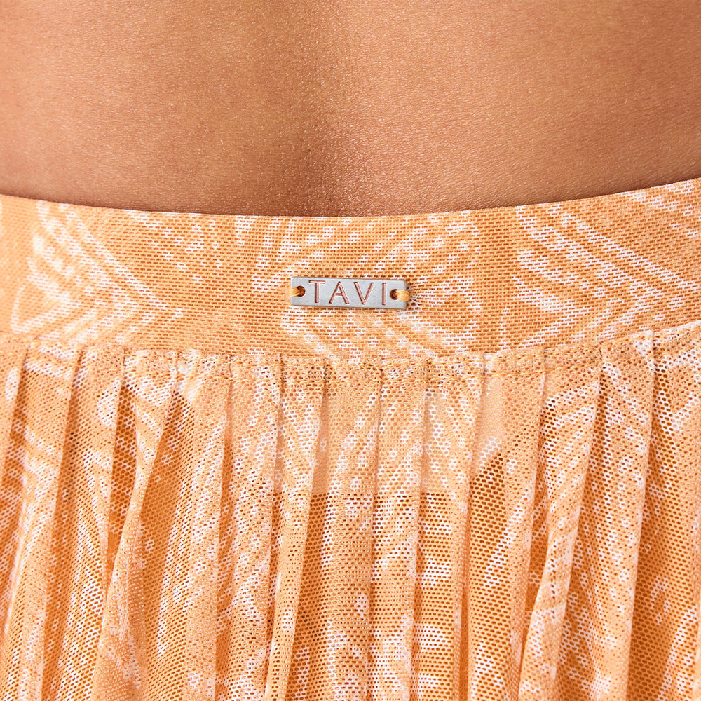 Pleated Active Coverup Skirt | Bottoms>skirt | Tavi – Tavi Active