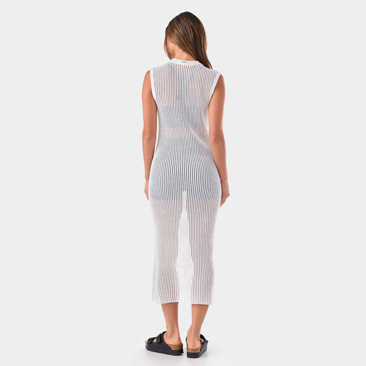 Retreat Sleeveless Open Knit Dress | Dress | Tavi – Tavi Active