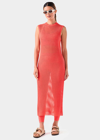 Retreat Sleeveless Open Knit Dress | Dress | Tavi – Tavi Active
