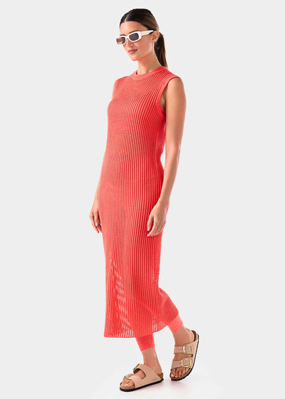 Retreat Sleeveless Open Knit Dress | Dress | Tavi – Tavi Active