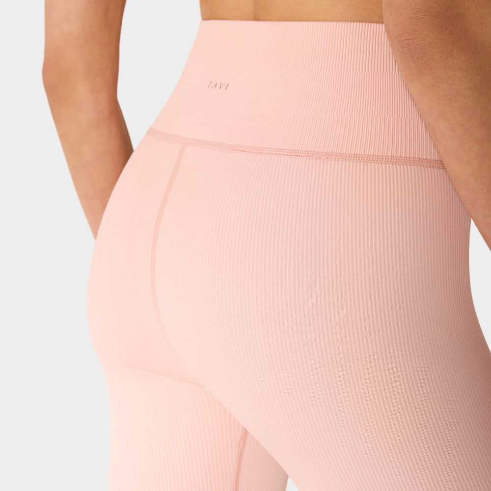Seamless 7/8 Rib Leggings | Bottoms > Leggings | Tavi – Tavi Active