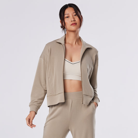 TaviLuxe® Cozy Paneled Full Zip | Tops > Jackets | Tavi – Tavi Active