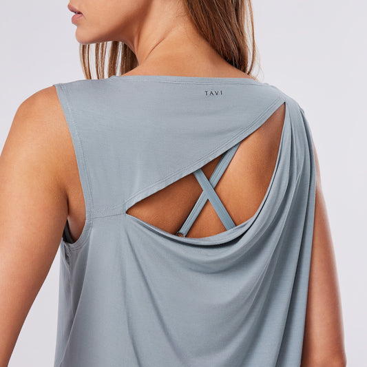 Draped Back Tank | Tops > Tanks | Tavi – Tavi Active